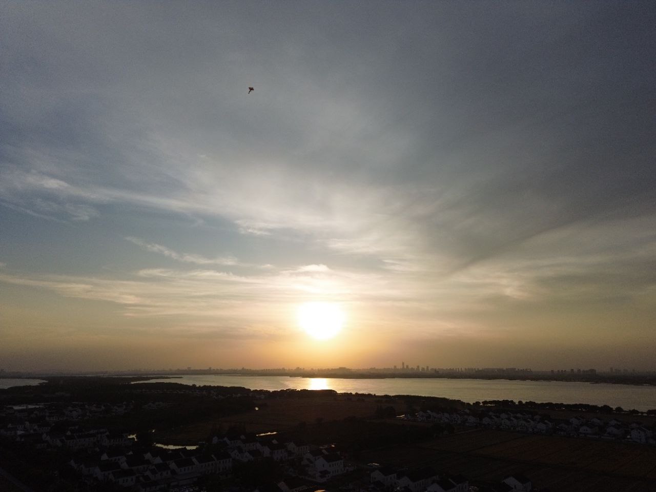 乐意放风筝的快乐瞬间